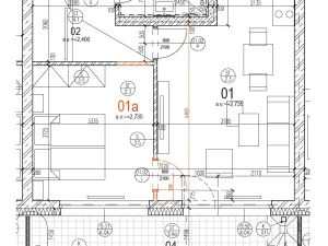 Pronájem bytu 2+kk, Praha - Libuš, Novodvorská, 48 m2