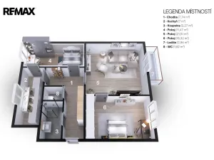 Prodej bytu 3+1, Hradec Králové - Malšovice, Kpt. Fechtnera, 70 m2