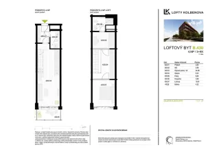 Prodej bytu 2+1, Praha - Vysočany, Kolbenova, 66 m2