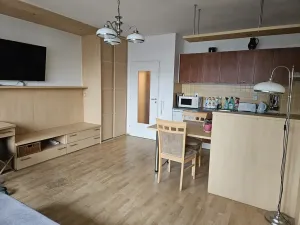 Pronájem bytu 1+kk, Praha - Stodůlky, Sluneční náměstí, 40 m2
