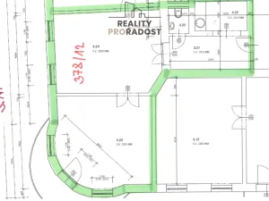 Pronájem kanceláře, Hodonín, Velkomoravská, 62 m2