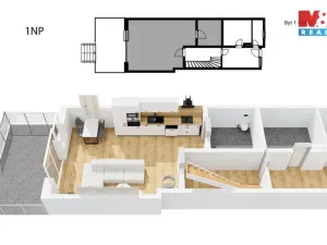 Prodej rodinného domu, Brno - Husovice, Elgartova, 184 m2