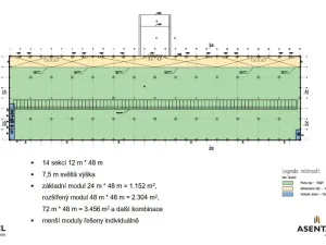 Pronájem skladu, Ostrava - Slezská Ostrava, Podzámčí, 3500 m2