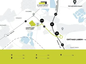 Pronájem výrobních prostor, Chlumec, U šmelce, 15000 m2