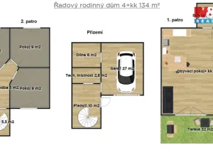 Prodej rodinného domu, Nymburk, Na Splavech, 134 m2