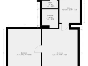 Pronájem bytu 2+1, Praha - Nové Město, Myslíkova, 66 m2