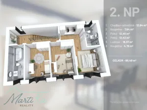 Prodej bytu 4+kk, Úvaly, 5. května, 142 m2