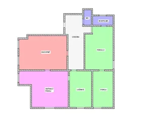 Prodej bytu 4+1, Trutnov, Maxima Gorkého, 105 m2
