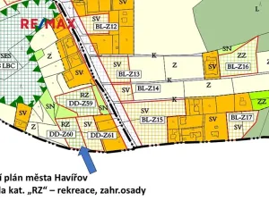 Prodej zahrady, Havířov, 1256 m2