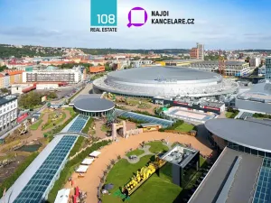 Pronájem kanceláře, Praha - Libeň, Českomoravská, 1391 m2