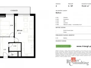 Pronájem bytu 2+kk, Plzeň - Jižní Předměstí, Železná, 73 m2