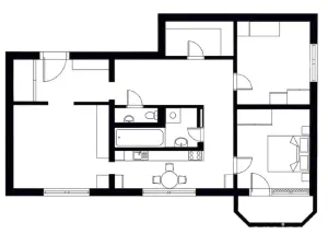 Pronájem bytu 3+1, Brno, Kamínky, 73 m2