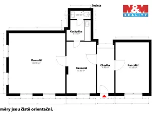 Pronájem kanceláře, Klatovy - Klatovy I, Čs. legií, 66 m2