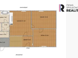 Prodej rodinného domu, Blšany - Siřem, 117 m2