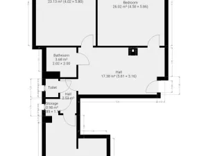 Pronájem bytu 2+1, Praha - Holešovice, Strojnická, 95 m2