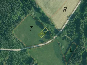 Prodej pole, Hluboká nad Vltavou - Hroznějovice, 785 m2