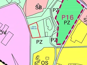 Prodej pozemku, Osoblaha, 1268 m2
