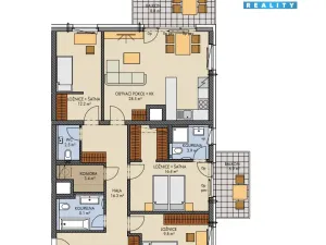 Prodej bytu 4+kk, Praha - Prosek, 107 m2
