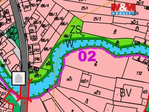 Prodej zahrady, Loučany, 1622 m2