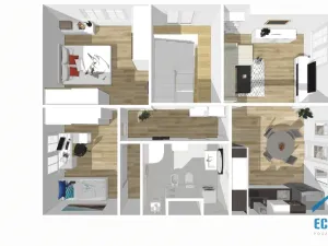 Pronájem bytu 3+1, Praha - Strašnice, Královická, 82 m2