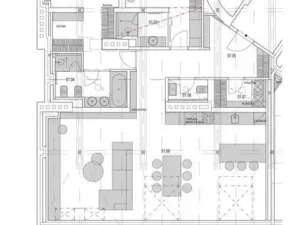 Pronájem bytu 3+kk, Praha - Vinohrady, náměstí Jiřího z Poděbrad, 156 m2