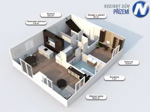 Prodej rodinného domu, Horní Planá - Pernek, 157 m2