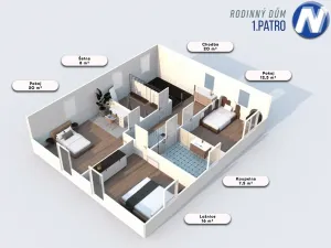Prodej rodinného domu, Horní Planá - Pernek, 157 m2