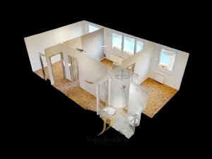 Pronájem bytu 3+kk, Olomouc, Zelená, 45 m2