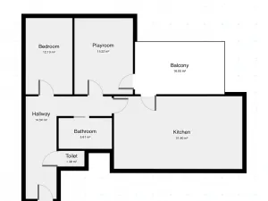 Pronájem bytu 3+kk, Praha - Uhříněves, Za Lípou, 79 m2