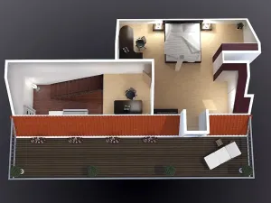 Pronájem bytu 2+kk, Praha - Nusle, U družstva Ideál, 103 m2