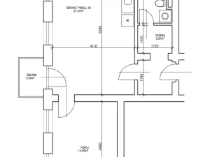 Prodej bytu 2+kk, Jablonec nad Nisou, Podhorská, 59 m2