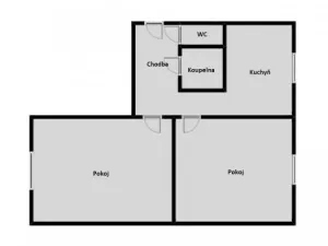 Prodej bytu 2+1, Studénka - Butovice, Sjednocení, 55 m2