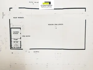 Pronájem skladu, Nýřany, Šůlova, 786 m2