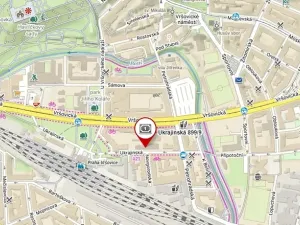 Pronájem bytu 2+kk, Praha - Vršovice, Ukrajinská, 49 m2