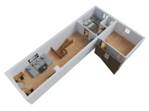 Prodej rodinného domu, Uhy, 98 m2