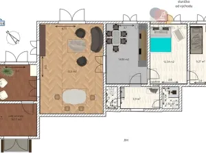 Prodej bytu 3+1, Český Krumlov, 5. května, 99 m2