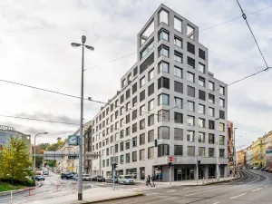 Pronájem bytu 1+kk, Praha - Smíchov, Plzeňská, 20 m2