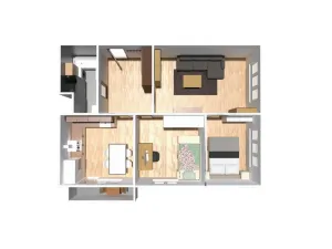 Prodej bytu 3+1, Ostrava, Petruškova, 70 m2