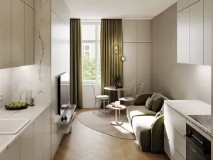 Prodej bytu 2+kk, Praha - Smíchov, Radlická, 37 m2