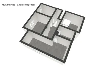 Prodej vícegeneračního domu, Litvínovice, 159 m2