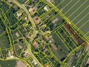 Prodej zahrady, Bystřice pod Hostýnem, 1250 m2