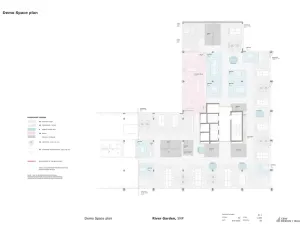 Pronájem kanceláře, Praha - Karlín, Rohanské nábřeží, 1104 m2