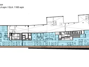 Pronájem kanceláře, Praha - Smíchov, Na Valentince, 1165 m2