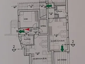 Prodej bytu 2+kk, Lun, Chorvatsko, 60 m2