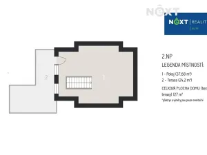 Prodej rodinného domu, Brno, Karlova, 127 m2