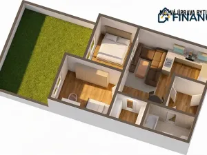 Prodej bytu 2+kk, Brno, Řípská, 60 m2