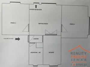 Prodej bytu 3+1, Hradec Králové, Labská kotlina, 72 m2