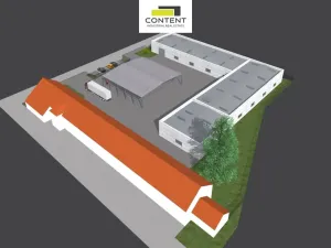 Pronájem výrobních prostor, Hradec Králové - Piletice, Piletická, 2500 m2