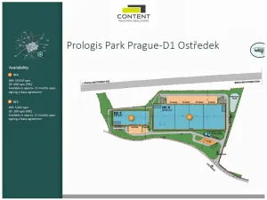 Pronájem výrobních prostor, Ostředek, 20570 m2