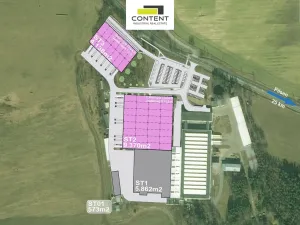 Pronájem výrobních prostor, Stříbro, Forstova, 9370 m2